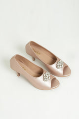 Peep Toe Court Shoes EL-129